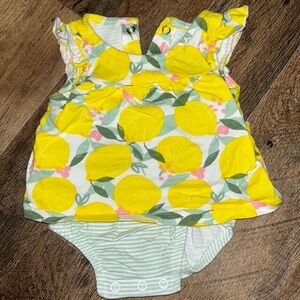 Carter’s newborn lemon one piece